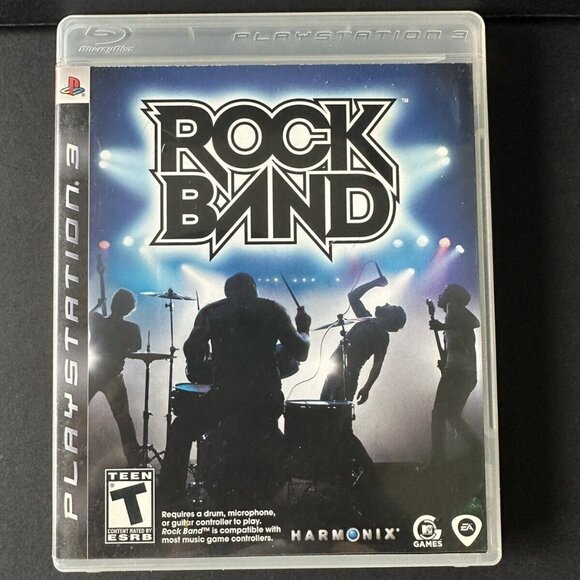 Rock Band (Sony PlayStation 3, 2007 - Picture 1 of 3